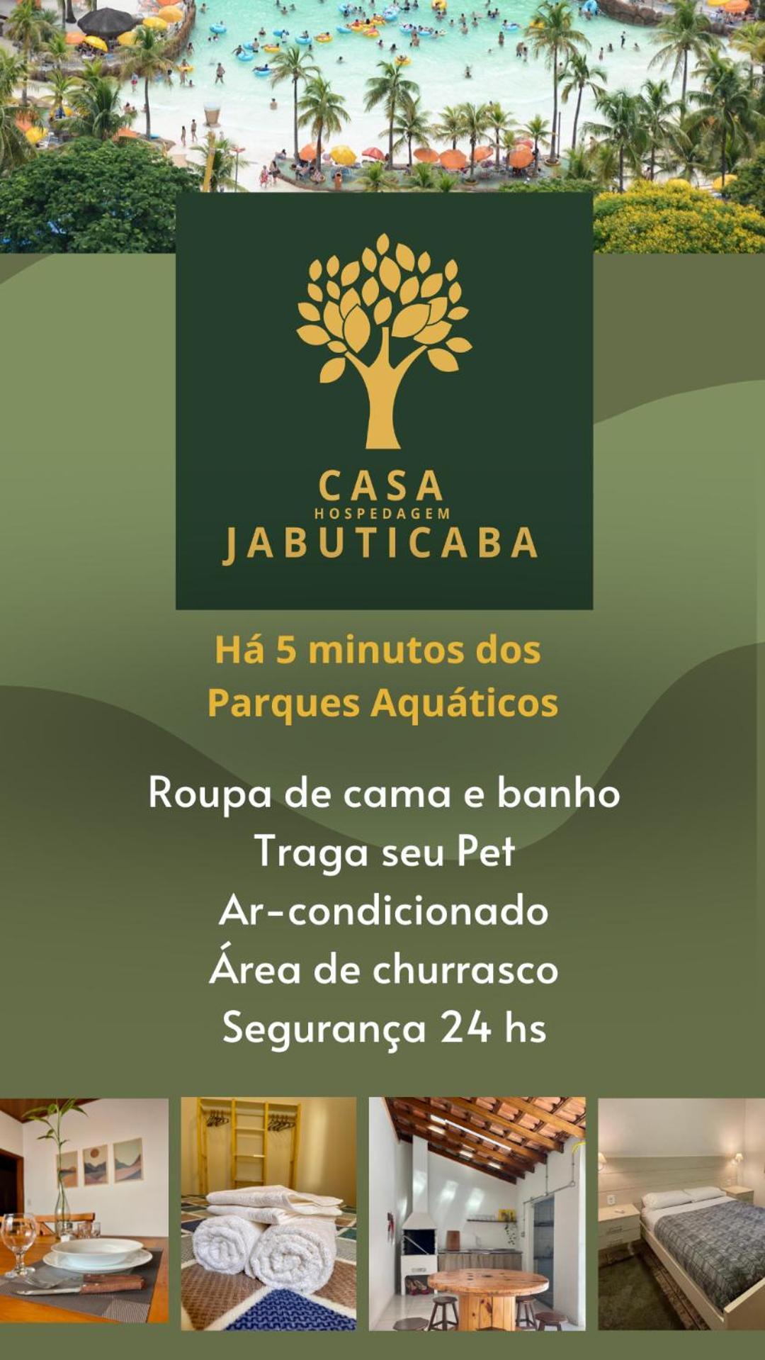 Casa Jabuticaba A 5 Min Dos Thermas E Hot Casa vacanze